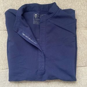 Figs oversized scrub top